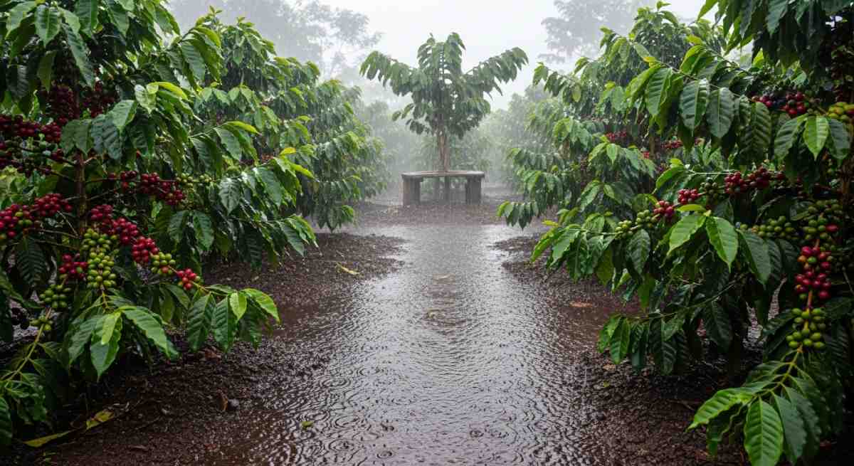 Hướng dẫn chăm sóc cà phê đầu mùa mưa