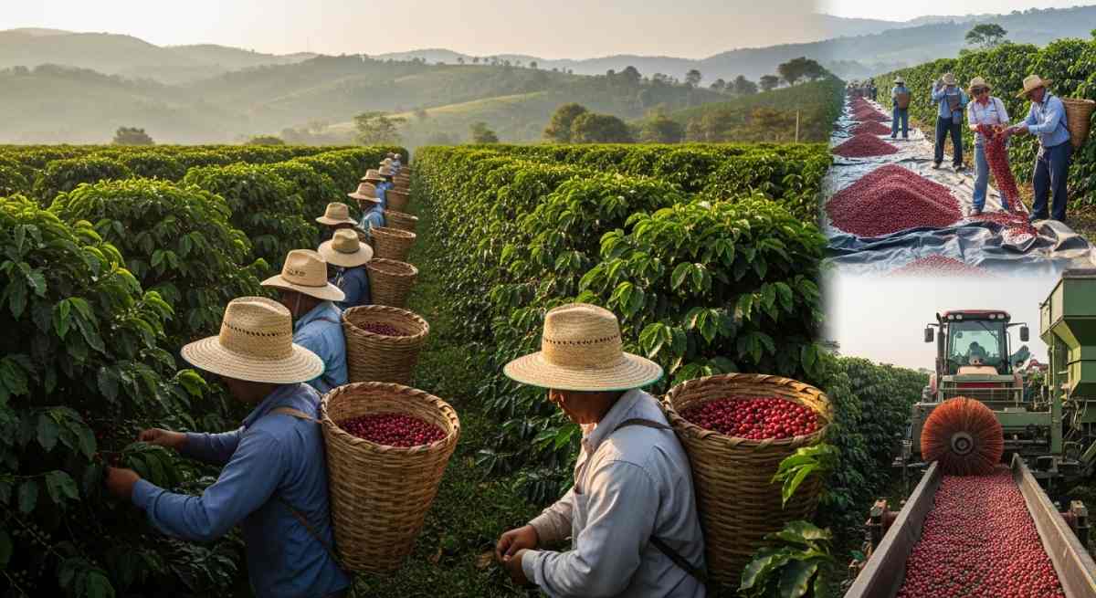 Kxy thuật hái cà phê