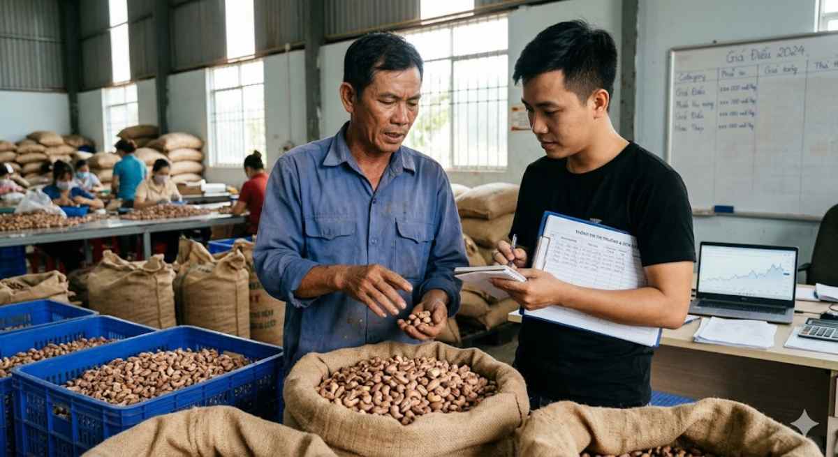 Giá hạt điều