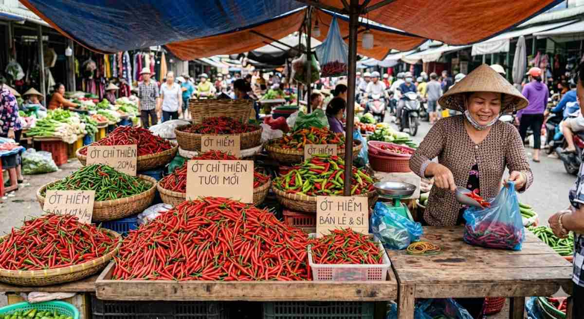 Giá ớt mới nhất