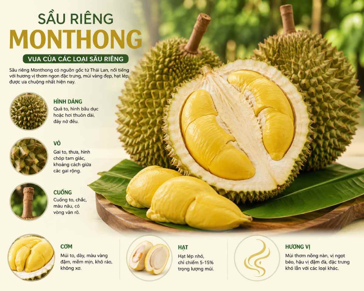 Sầu riêng Monthong