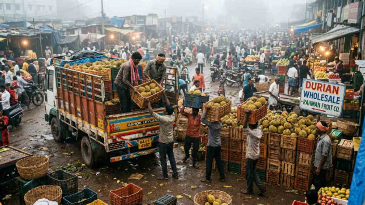 Thị trường xuất khẩu sầu riêng